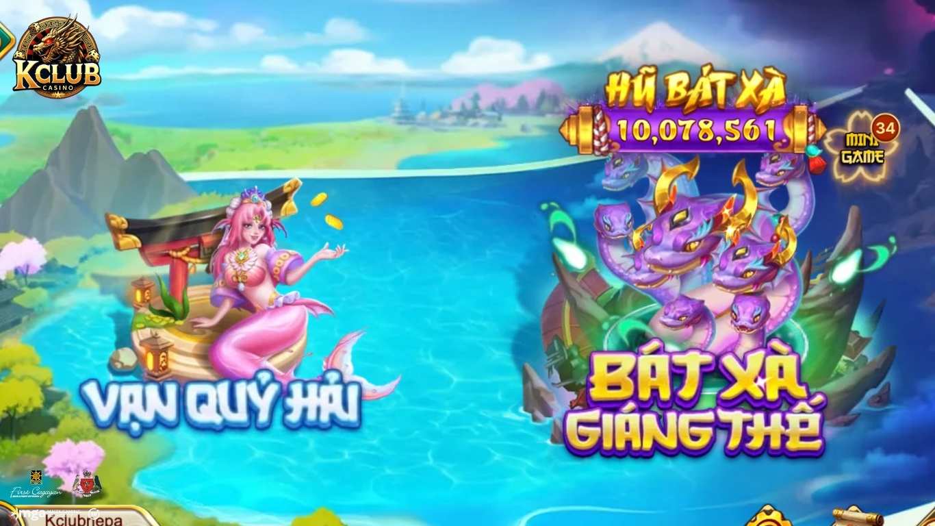 Các tựa game hấp dẫn tại sảnh bắn cá Kclub