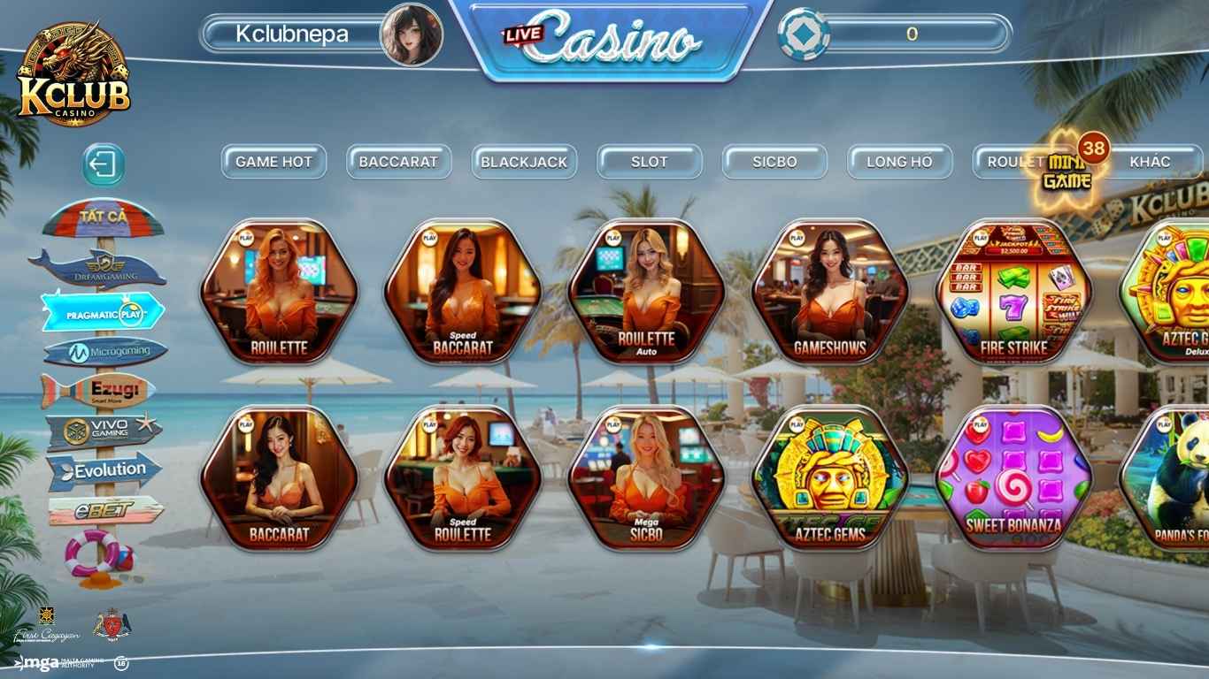 Điểm danh các tựa game hấp dẫn tại casino Kclub Điểm danh các tựa game hấp dẫn tại casino Kclub