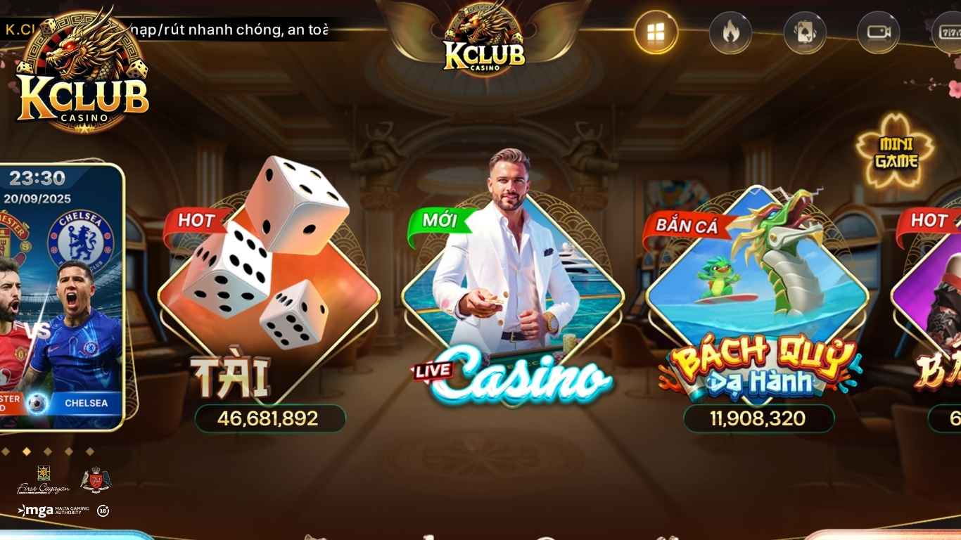 Khám phá hệ thống sản phẩm hấp dẫn trên Kclub