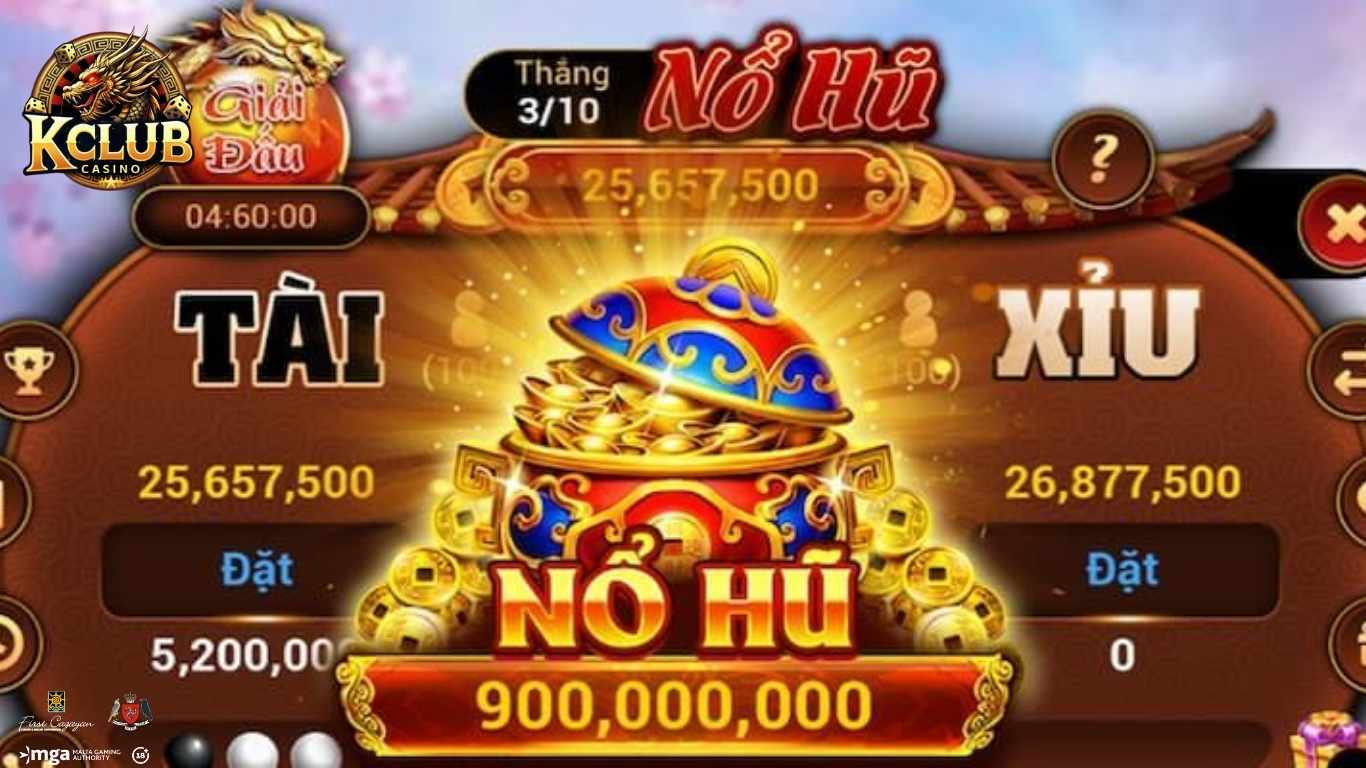 Nổ hũ tài xỉu KCLUB có gì thu hút nhiều người chơi?