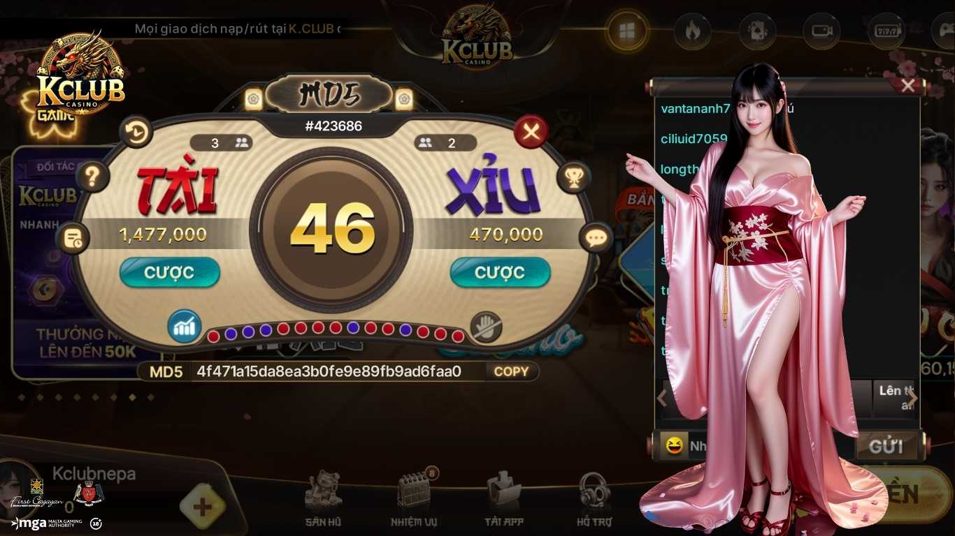 Cẩm nang chơi tài xỉu Kclub như dân chuyên