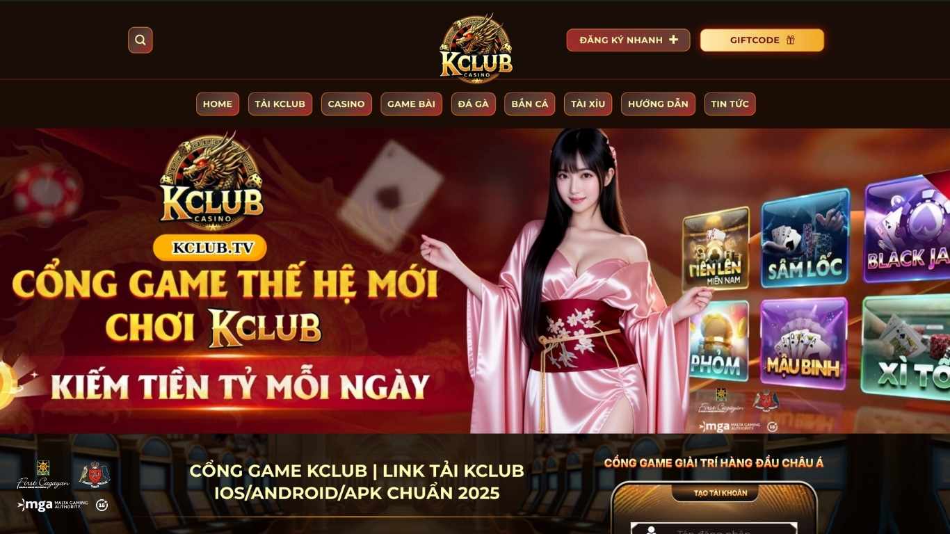 Thông tin chung về thiên đường game Kclub